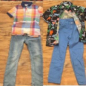 Boys BUNDLE stylish pants and shirts